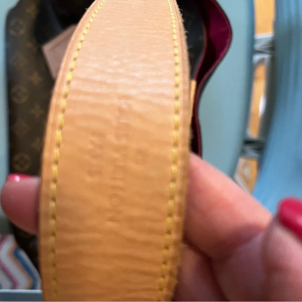 Louis Vuitton Monogram Graceful PM Shoulder Bag with piovine pink twill lining - Picture 5 of 5
